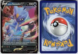 Hisuian Sneasler V 094/189 Holo V Rare Astral Radiance Pokemon Near Mint - Image 2