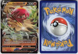 Hisuian Decidueye V SWSH238 Holo Promo Sword & Shield Promo Pokemon Near Mint - Image 2