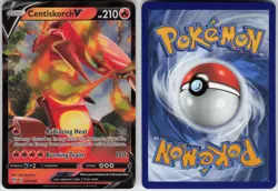 Centiskorch V 033/189 Holo V Rare Darkness Ablaze Pokemon Near Mint - Image 2