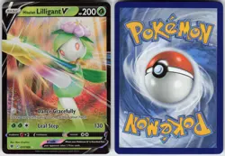 Hisuian Lilligant V 017/189 Holo V Rare Astral Radiance Pokemon Near Mint - Image 2