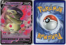Hisuian Typhlosion V SWSH237 Holo Promo Sword & Shield Promo Pokemon Near Mint - Image 2