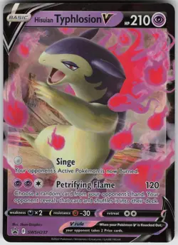 Hisuian Typhlosion V SWSH237 Holo Promo Sword & Shield Promo Pokemon Near Mint - Image 3