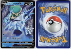 Ice Rider Calyrex V 045/198 Holo V Rare Chilling Reign Pokemon Near Mint - Image 2