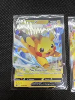 Lot 2 Cartes Pokemon neuves promo Pikachu V swsh285 et Pikachu swsh286... - Image 3