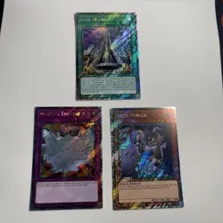 Yu-Gi-Oh Mixed Lot: Platinum Secret Rare X3 - Image 1