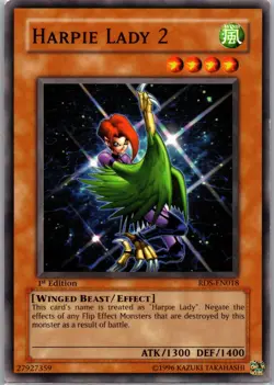 Harpie Lady 2 Common Rise of Destiny RDS-EN018 1st ed LP - Image 1