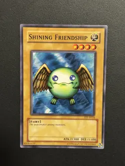 YUGIOH Shining Friendship TP1-E024 Tournament Pack 1 Common Euro Print - Image 1