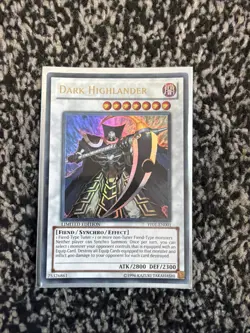 Dark Highlander YF01-EN001 Ultra Rare Near Mint Yugioh - Image 1