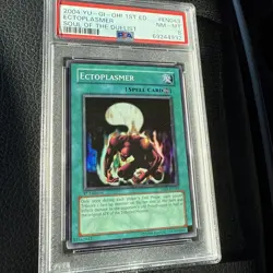 2004 Yugioh (UTR) Ectoplasmer PSA 8 SOD-EN043 1st Edition Ultimate Rare NM-MT - Image 1