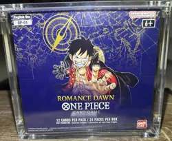 Romance Dawn One Piece Booster Box Blue Bottom [OP-01] ENGLISH. - Image 1