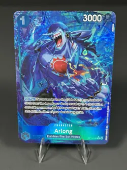 Arlong OP14-042 Alternate Art Azure Sea's Seven One Piece Card English - Image 1