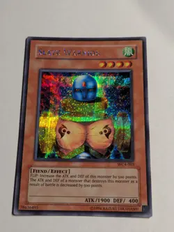 Yugioh Slate Warrior WC4-003 Prismatic Secret Rare NM - Image 1