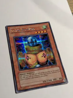 Yugioh Slate Warrior WC4-003 Prismatic Secret Rare NM - Image 2