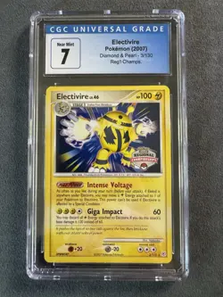 Electivire Regional Championships 003/130 League CGC Graded Pokemon Card - Image 1