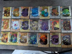 Bakugan Card Lot 56 Cards 28 Metal Gate 28 Ability + 1 Rule Books - Image 1