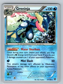 Pokemon Card - Greninja 41/146 - XY - World Championships 2016 - Image 1