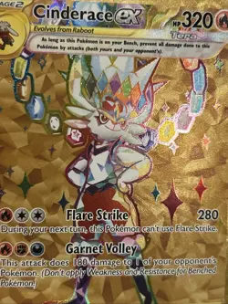 Cinderace ex 163 Sv: Scarlet & Violet Promo Cards Holo - Image 2