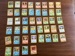 44 Vintage Pokemon Cards Pokemon Trading Card Game Cards Early 90s - Image 1