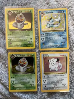 Wotc Holo Lot Promo Vintage Pokemon Cards Foil Rare Wb Base Set Fossil Jungle Ex - Image 3