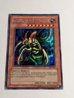 Yugioh Perfectly Ultimate Great Moth TSC-001 Secret Rare NM - Image 1