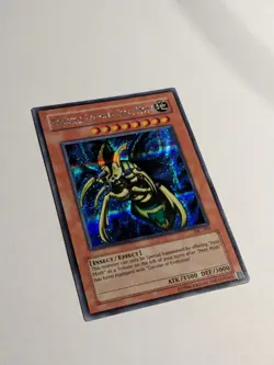 Yugioh Perfectly Ultimate Great Moth TSC-001 Secret Rare NM - Image 2