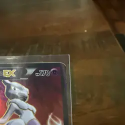 Pokemon Mewtwo-EX TCG Full Art Ultra Rare Holo Card Breakthrough 158/162 - Image 3
