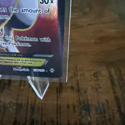 Pokemon Mewtwo-EX TCG Full Art Ultra Rare Holo Card Breakthrough 158/162 - Image 4