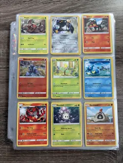 Pokemon Card Lot ~200 Cards Across Various Sets 24 Pages (lot 1/2) - Image 1