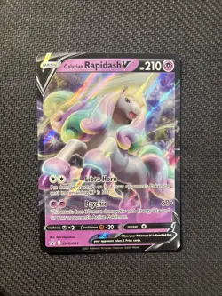 Galarian Rapidash V SWSH111 SWSH: Sword & Shield Promo Cards Holo - Image 1