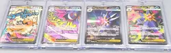 4 Pokemon EX Cards Lot Mega Dragonite Mega Gengar Mega Starmie Alt Mega Starmie - Image 1