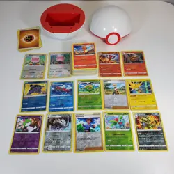 Pokemon TCG 111 Card Lot Radiant Blastoise Pokemon Go Holo 97 Normal 14 Holo - Image 1