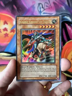 Yugioh Ghost Knight of Jackal AST-071 1st Ed Ultra Rare NM/LP - Image 1