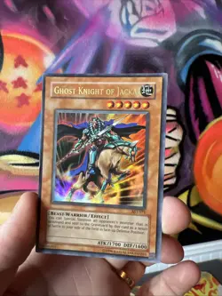 Yugioh Ghost Knight of Jackal AST-071 1st Ed Ultra Rare NM/LP - Image 3