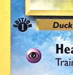 Pokemon TCG Psyduck Card 53/62 Common Fossil 1st Edition Non-Holo - Image 2