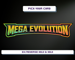Pokemon Mega Evolution: Pick Your Card – ex/Reverse Holo/Holo - NM TCG - Image 1