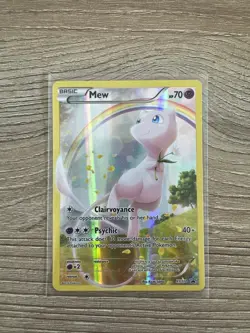 Mew XY Mythical Collection XY110 Black Star Promo Pokemon Card - Image 1