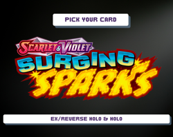 Pokemon Surging Sparks: Pick Your Card – ex/Ace Spec/Reverse Holo/Holo - Image 1