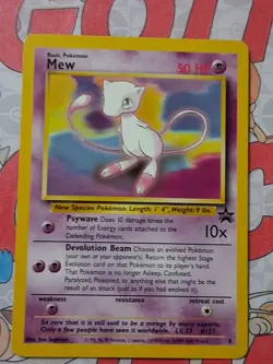 Pokemon TCG Mew Black Star Promo #8 Regular Promo Card NM/Mint Condition - Image 1