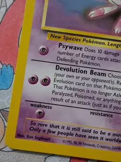 Pokemon TCG Mew Black Star Promo #8 Regular Promo Card NM/Mint Condition - Image 5