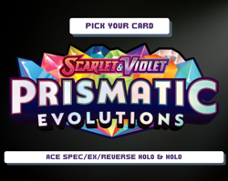 Pokemon Prismatic Evolutions: Pick Your Card – ex/PB/MB/Reverse/Holo - NM TCG - Image 1