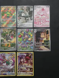 Pokemon TCG Full Art Lot Of 13 English Cards IR Illustration Rares NM/M - Image 4