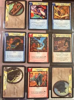 Wizards of the Coast Harry Potter TCG Base Set 36-Card Lot Spells/Lessons Foil - Image 1