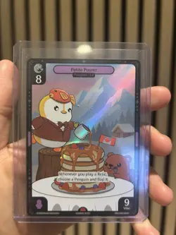 RARE VIBES TCG S2 Legend Of The Lils “Petite Pourer” Canada Promo Foil Card NEW - Image 1