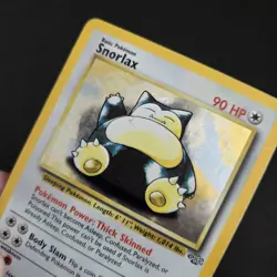 Pokemon Card - Snorlax Jungle Set Holo 11/64 WOTC Vintage - Image 2