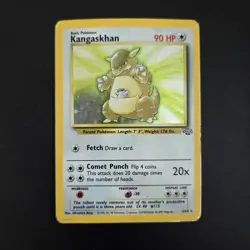 Pokemon Card - Kangaskhan Jungle Set Holo 5/64 WOTC Vintage - Image 1