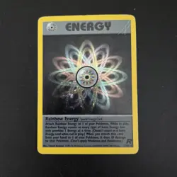 Pokemon Card - Rainbow Energy Holo Rare 17/82 Team Rocket WOTC - Image 1
