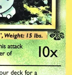 Pokemon Nidoran TCG Jungle Card 1st Edition Common Card 57/64 Wotc 1995 NM - Image 3
