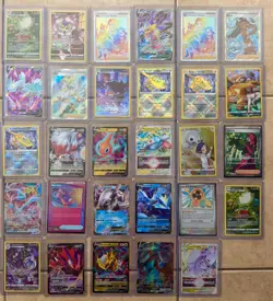 Huge Pokemon Card Lot VMAX VSTAR EX Full Art Trainer Holo Rare Bundle - Image 1