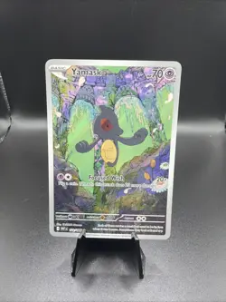 Pokemon TCG Yamask 122/086 White Flare Illustration Rare Holo Card - Image 1