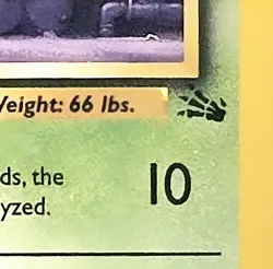 Pokemon TCG Grimer Fossil 1st Edition Common Card 48/62 NM Condition - Image 3